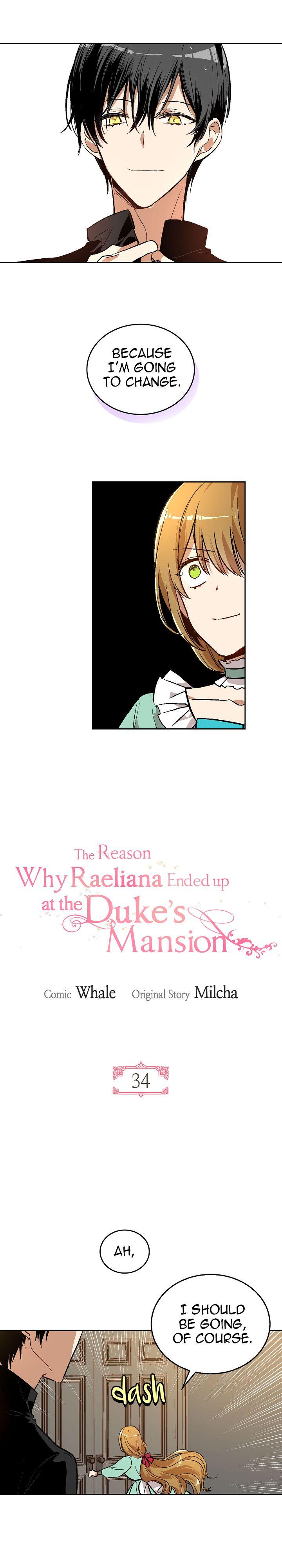 The Reason Why Raeliana Ended up at the Duke's Mansion - Chapter 34 Page 1