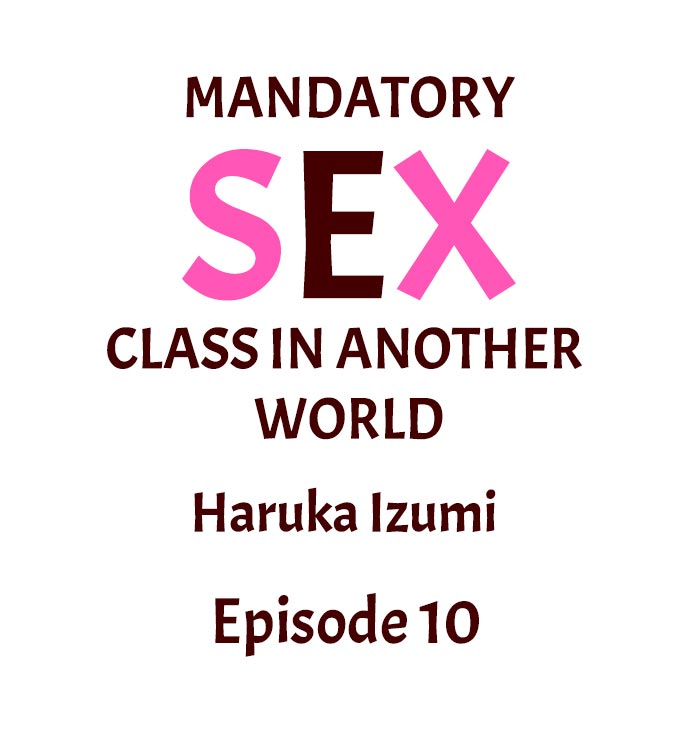 Mandatory Sex Class in Another World - Chapter 10 Page 1