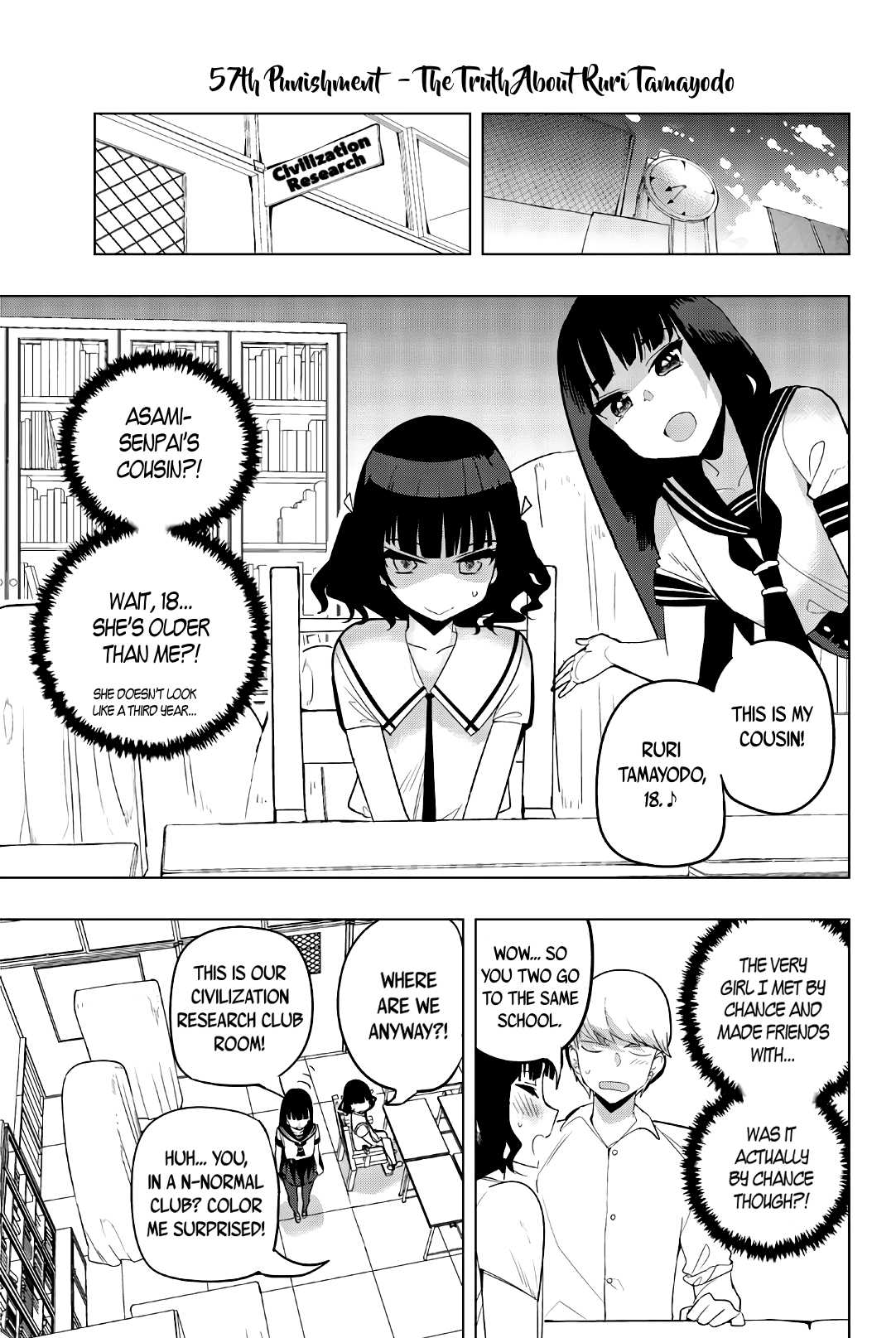 Houkago no Goumon Shoujo - Chapter 57 Page 1