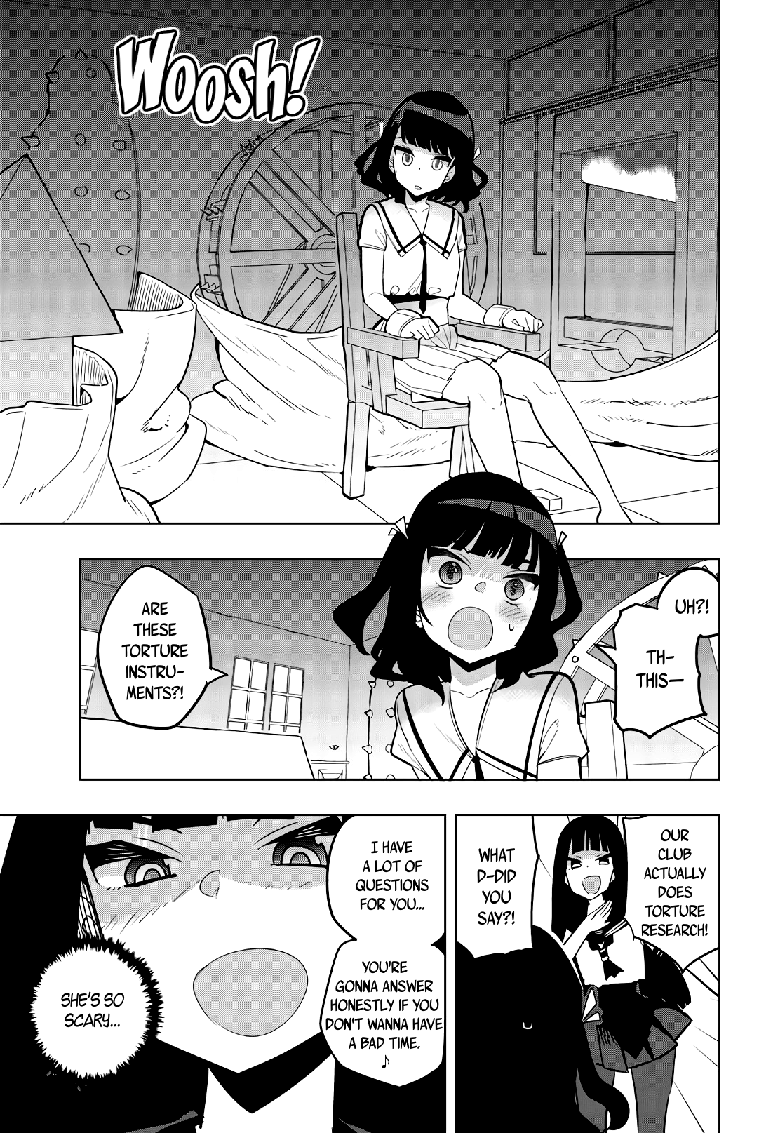 Houkago no Goumon Shoujo - Chapter 57 Page 3