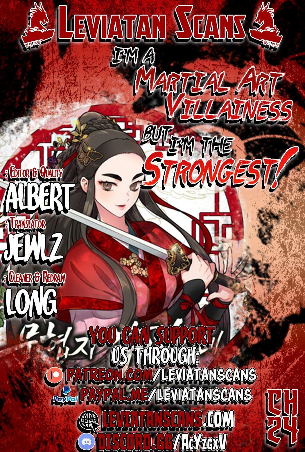 I’m a Martial Art Villainess but I’m the Strongest! - Chapter 25 Page 1