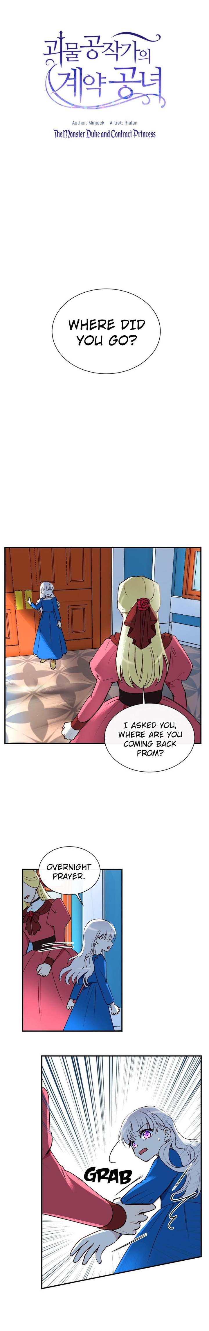 The Monster Duchess And Contract Princess - Chapter 11 Page 5