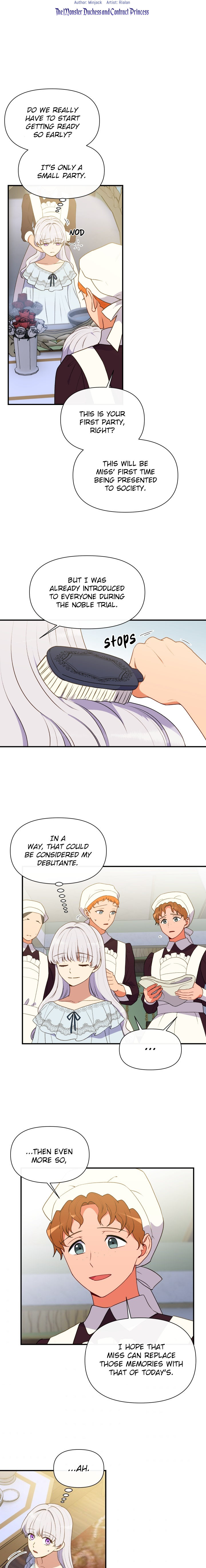 The Monster Duchess And Contract Princess - Chapter 85 Page 3