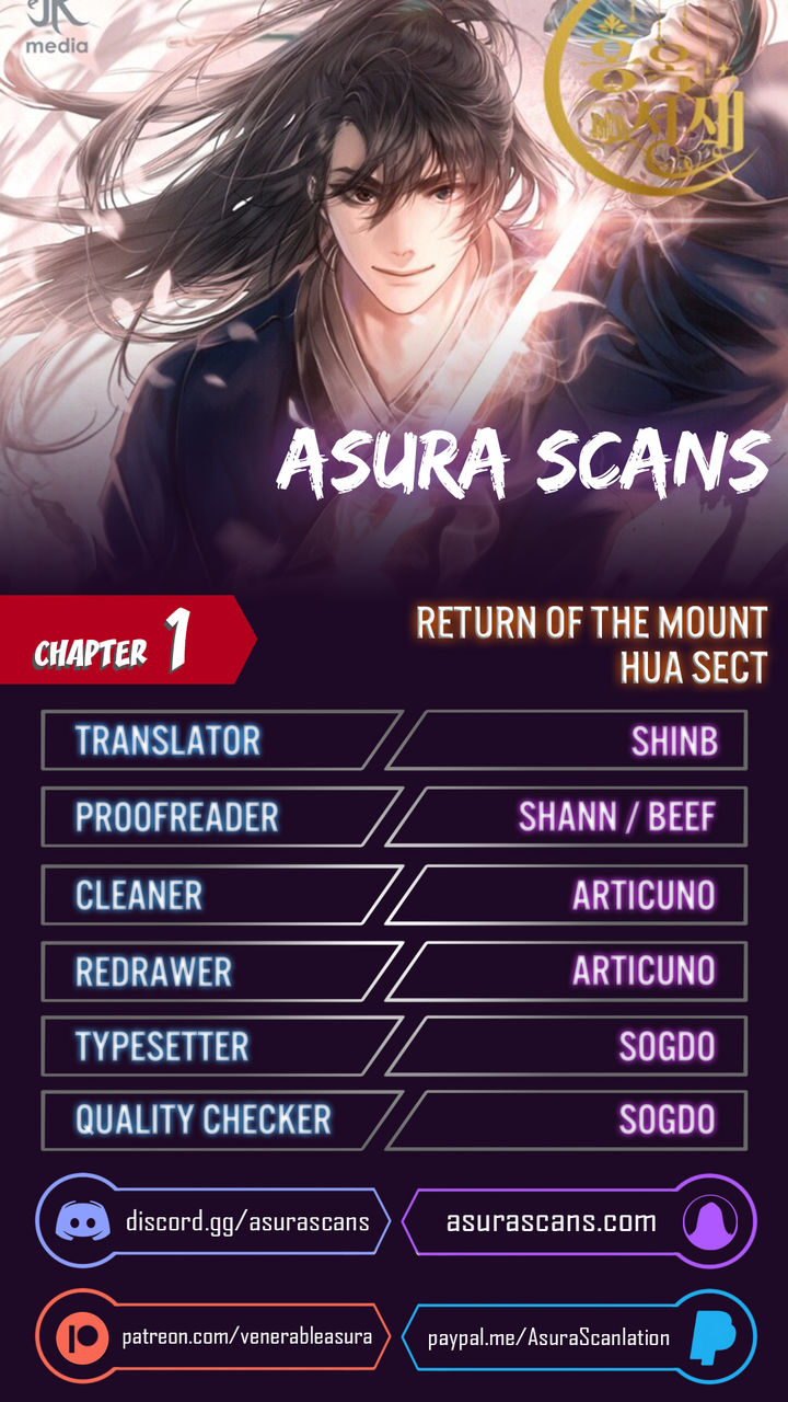 Return of the Mount Hua Sect - Chapter 1 Page 1
