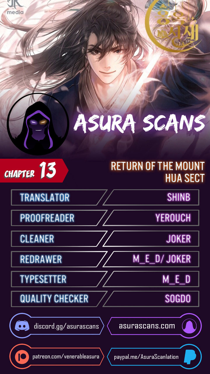 Return of the Mount Hua Sect - Chapter 13 Page 1