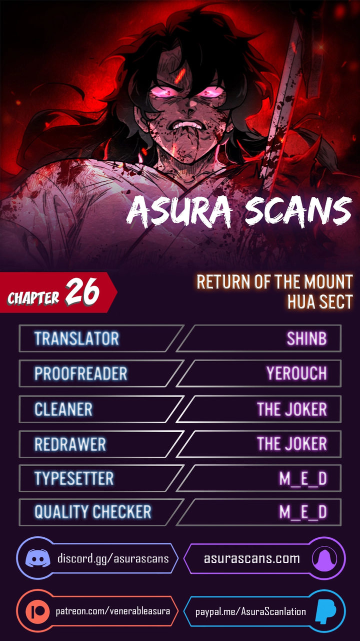 Return of the Mount Hua Sect - Chapter 26 Page 1