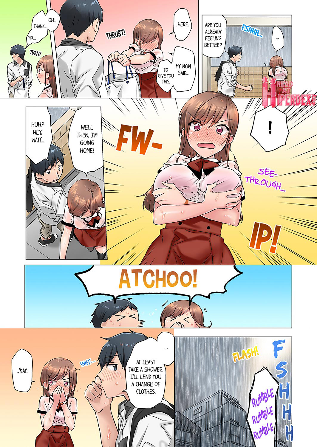 A Scorching Hot Day with A Broken Air Conditioner. If I Keep Having Sex with My Sweaty Childhood Friend… - Chapter 4 Page 7