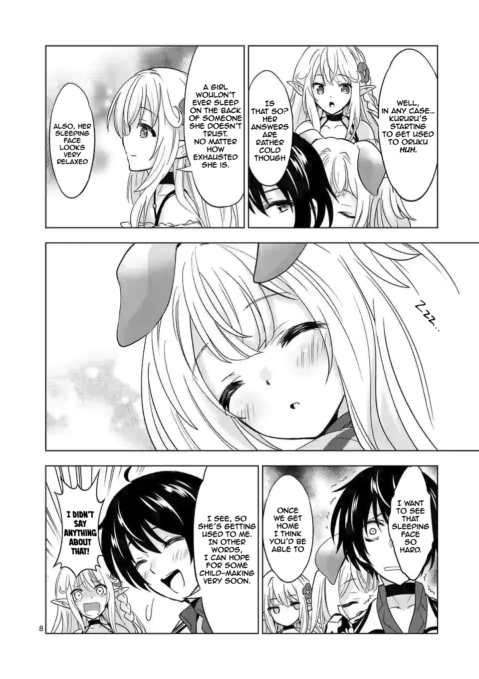 Shijou Saikyou Orc-san no Tanoshii Tanetsuke Harem Zukuri - Chapter 35 Page 9