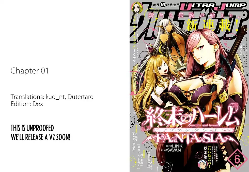 Shuumatsu no Harem: Fantasia - Chapter 1 Page 2