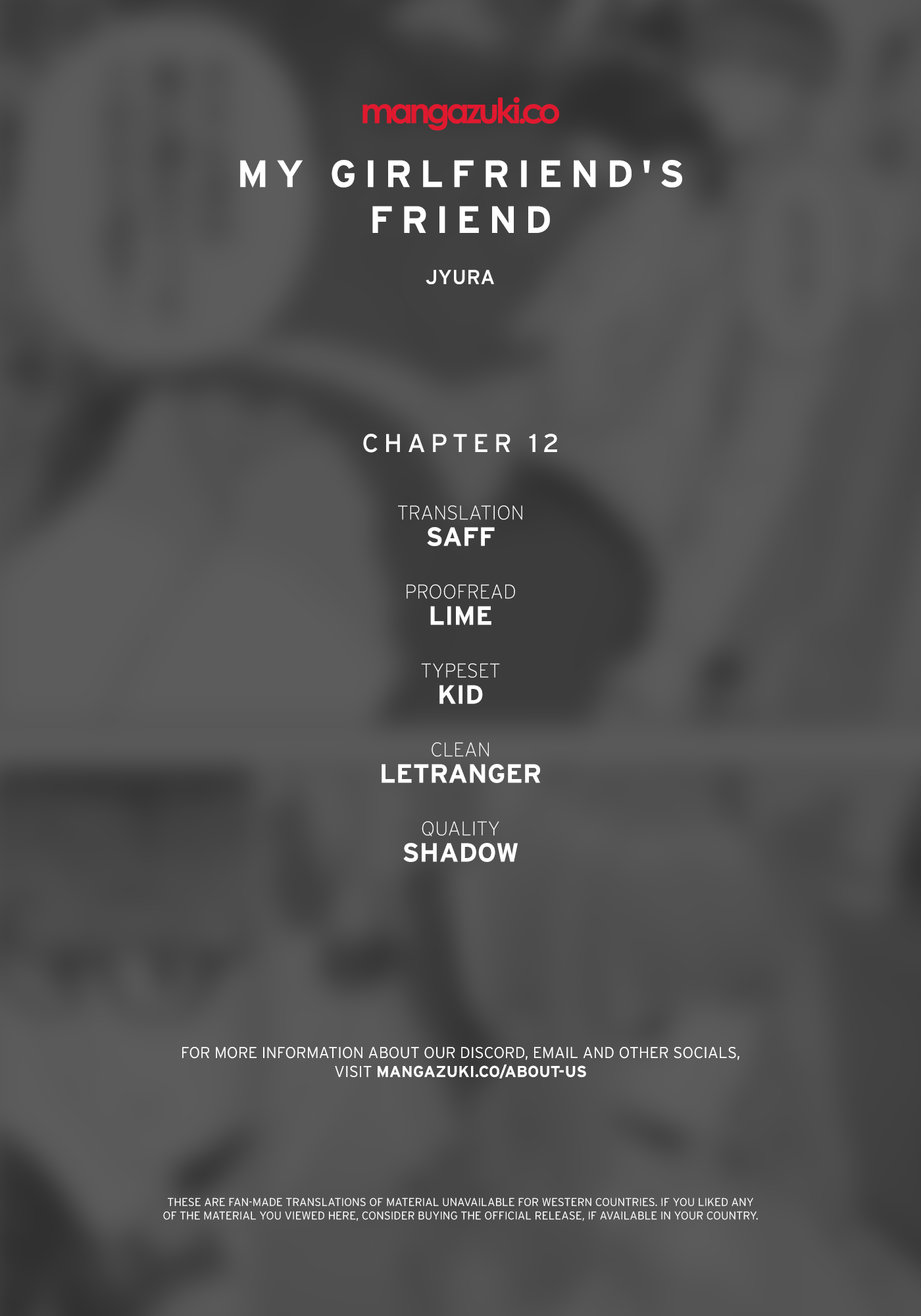 My Girlfriend's Friend - Chapter 12 Page 1