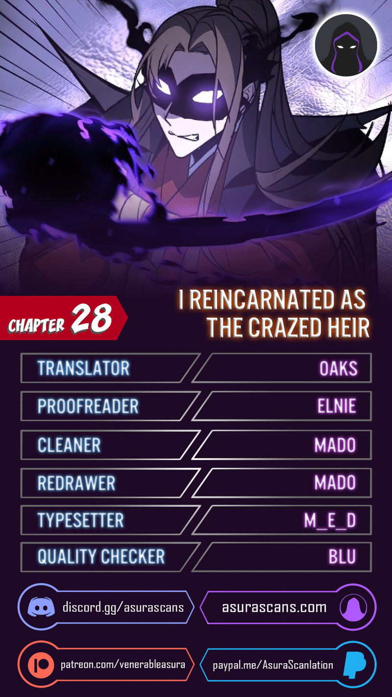 I Reincarnated As The Crazed Heir - Chapter 28 Page 1