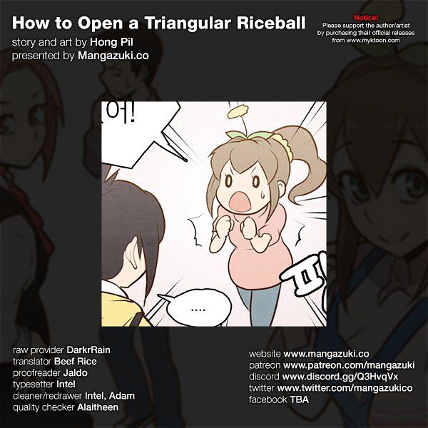 How to Open a Triangular Riceball - Chapter 29 Page 1