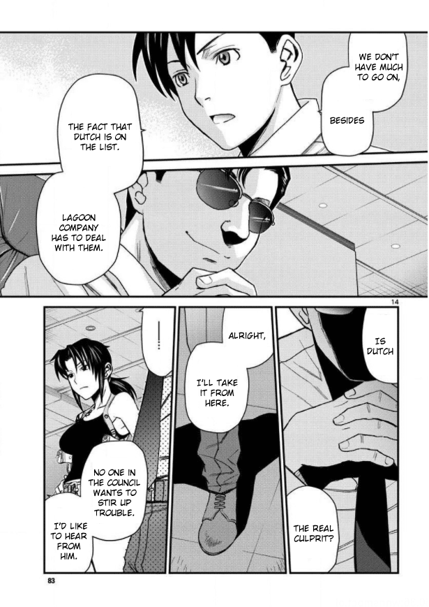 Black Lagoon - Chapter 105 Page 14