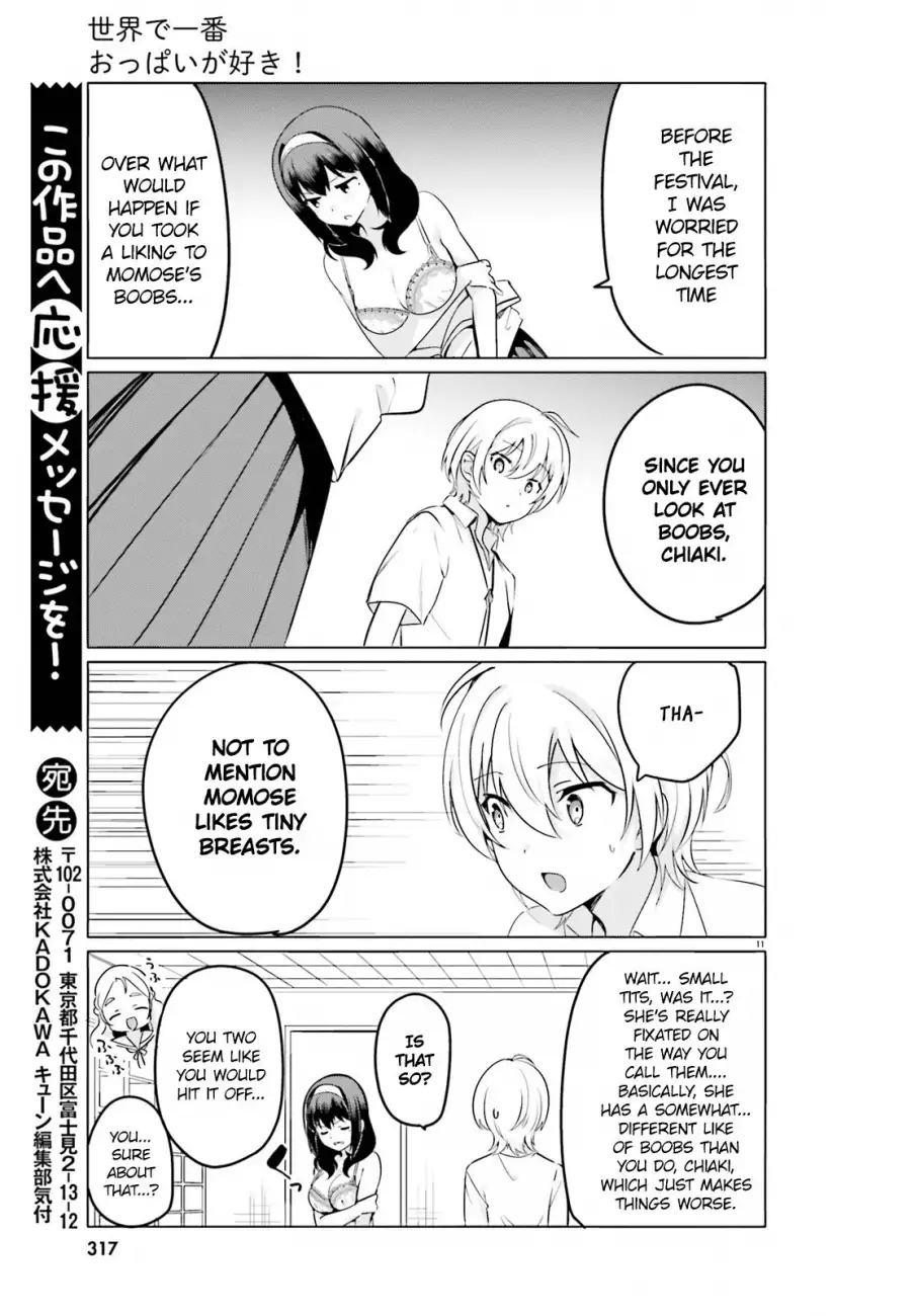 Sekai de Ichiban Oppai ga Suki! - Chapter 28 Page 11