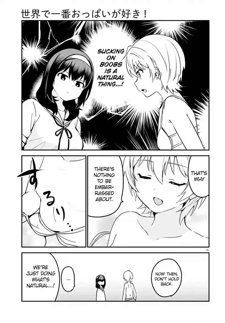 Sekai de Ichiban Oppai ga Suki! - Chapter 35 Page 5