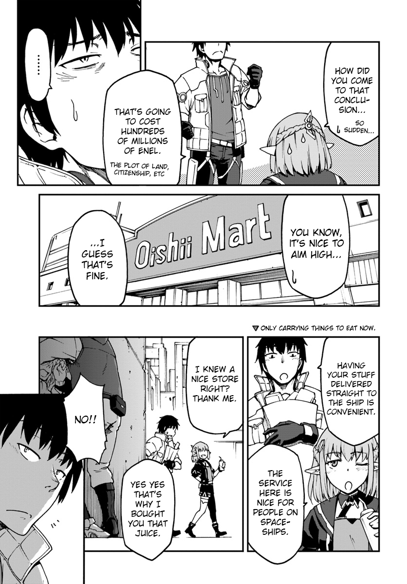 Mezametara Saikyou Soubi to Uchuusen-mochi Datta no de, Ikkodate Mezashite Youhei Toshite Jiyuu ni Ikitai - Chapter 3.1 Page 1