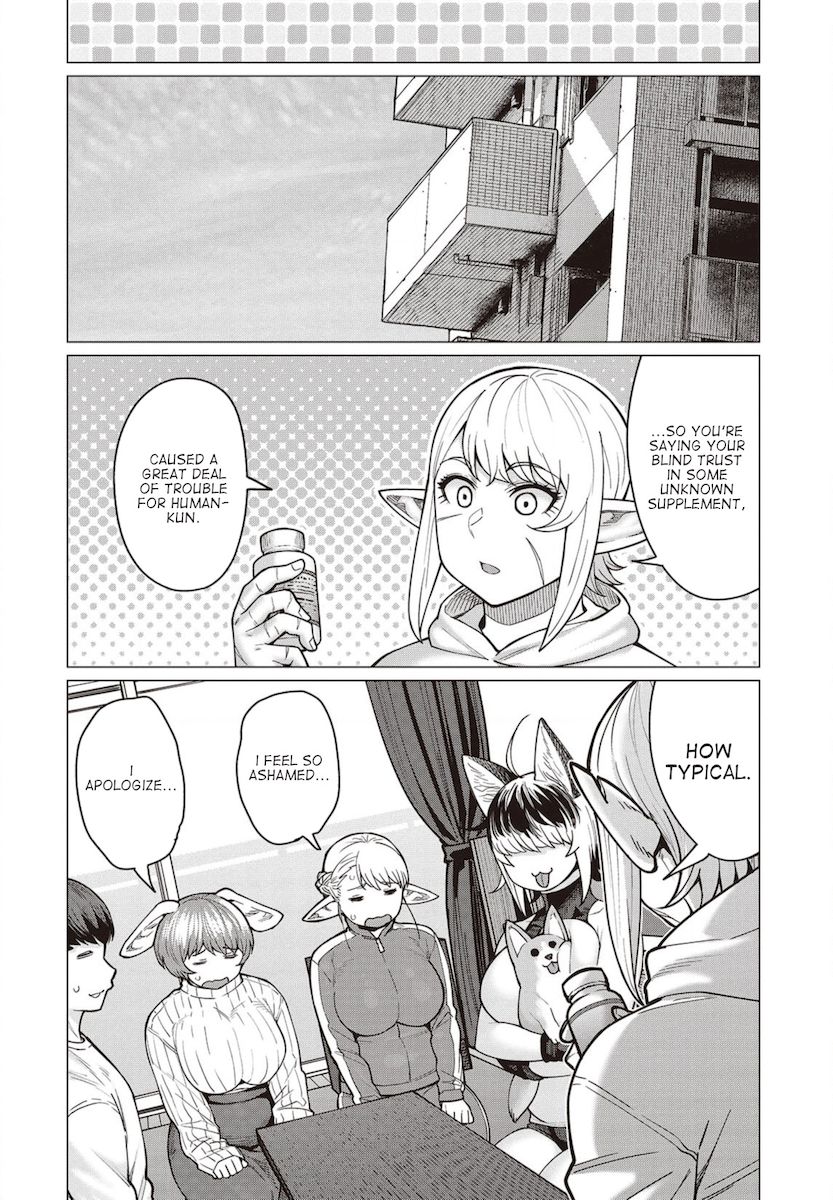 Elf-San Wa Yaserarenai. - Chapter 34 Page 17