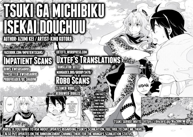 Tsuki ga Michibiku Isekai Douchuu - Chapter 37 Page 3