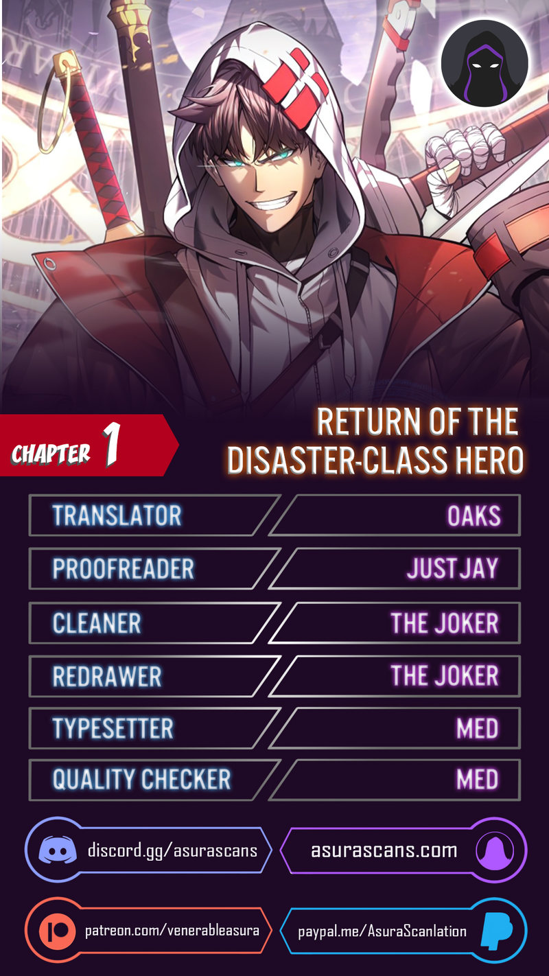 Return of the Disaster-Class Hero - Chapter 1 Page 1