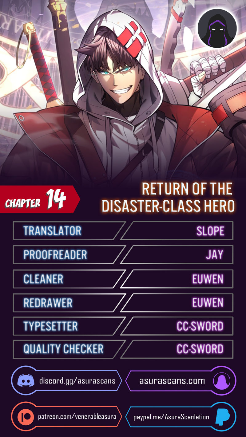 Return of the Disaster-Class Hero - Chapter 14 Page 1