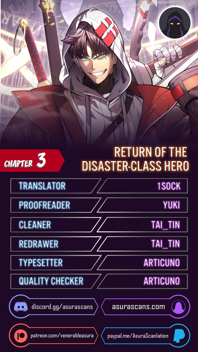 Return of the Disaster-Class Hero - Chapter 3 Page 1