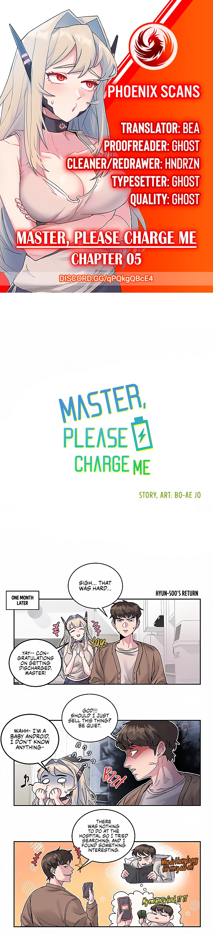 Master, Please Charge Me - Chapter 5 Page 1