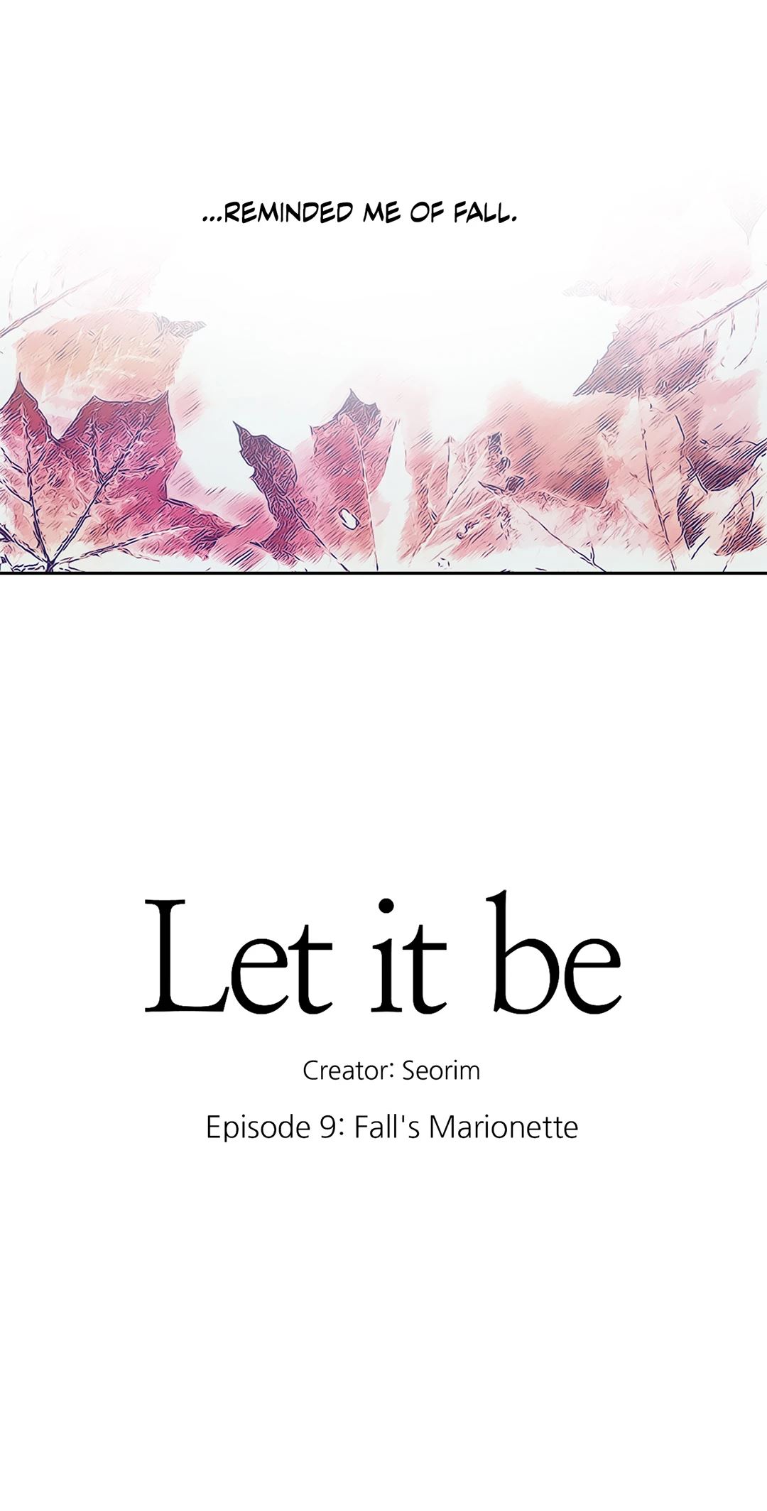 Let it be - Chapter 9 Page 3