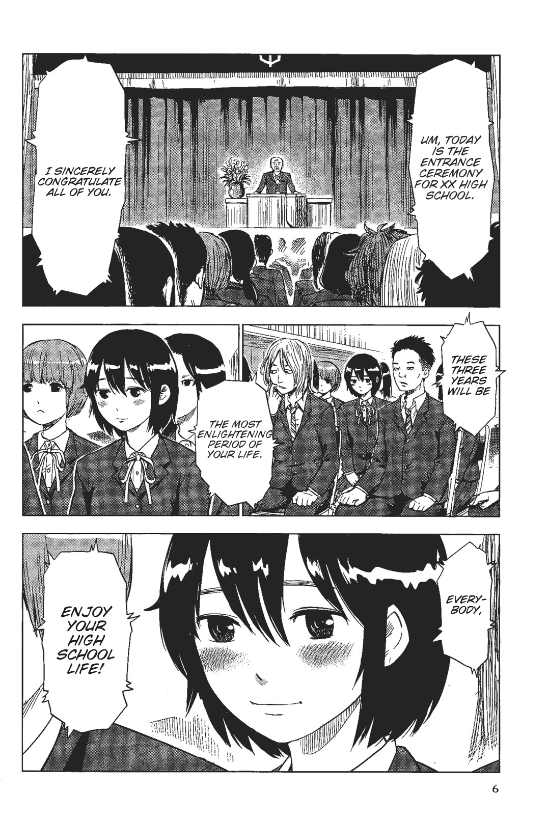 Shino-chan wa Jibun no Namae ga Ienai - Chapter 1 Page 7