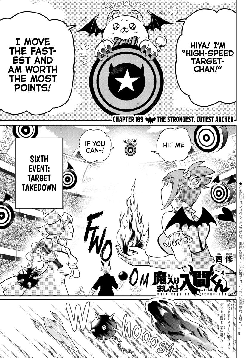 Mairimashita! Iruma-kun - Chapter 189 Page 2