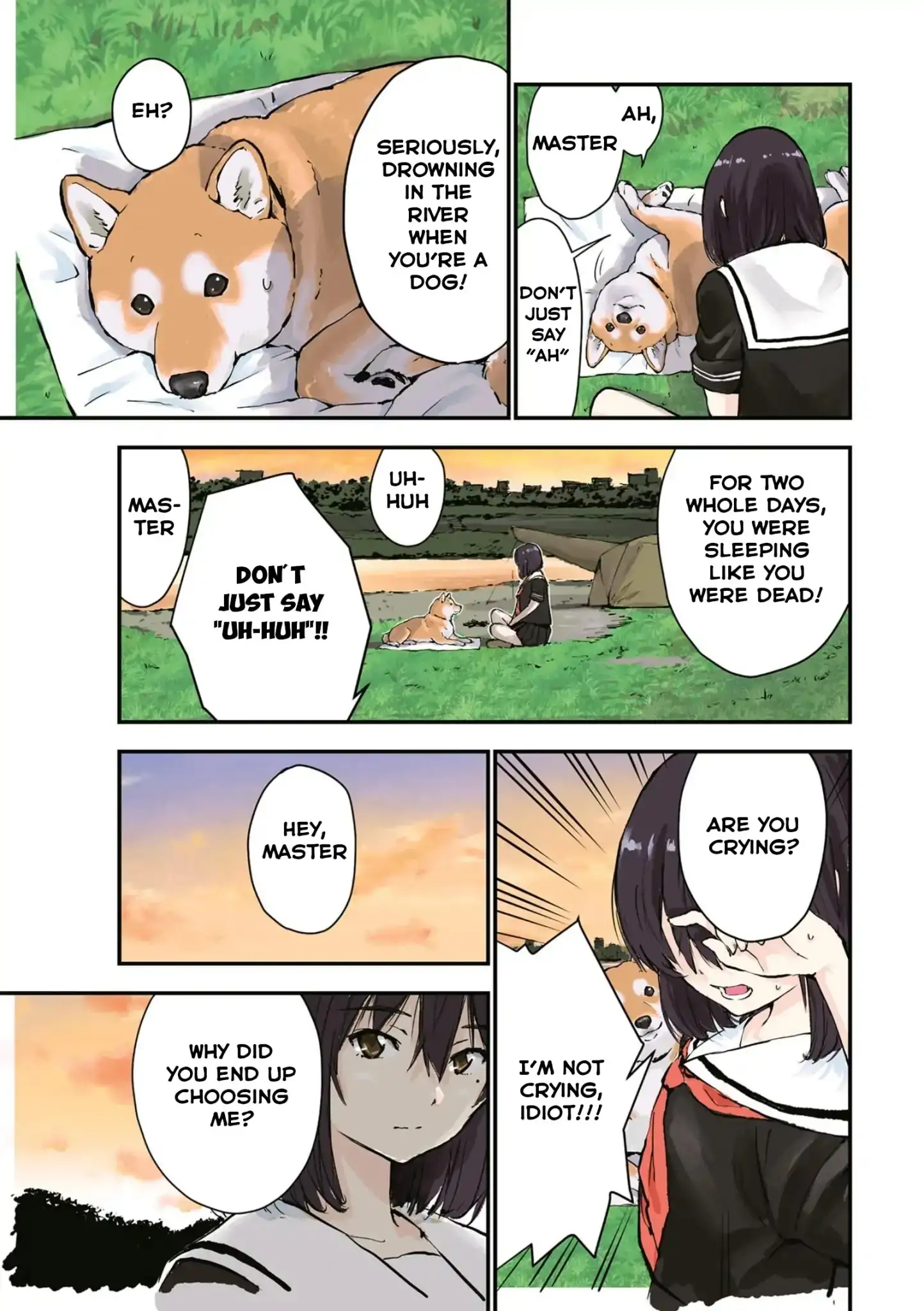 Sekai no Owari ni Shiba Inu to - Chapter 26.5 Page 21