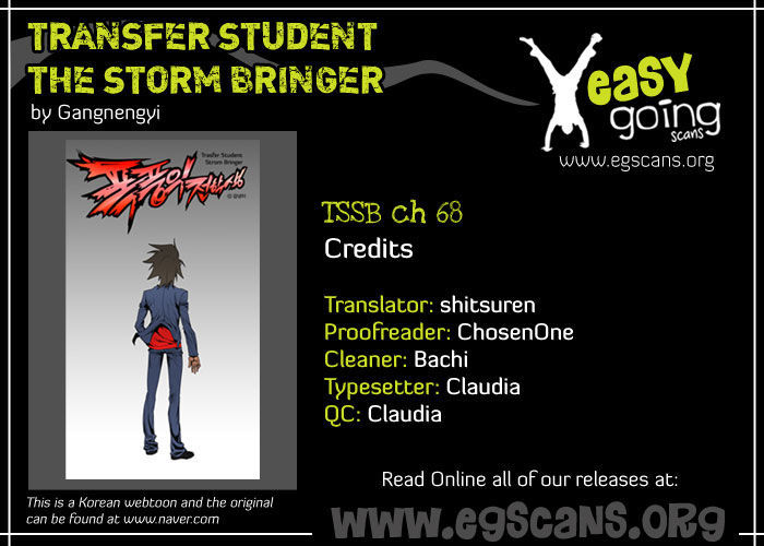 Transfer Student Storm Bringer - Chapter 68 Page 1