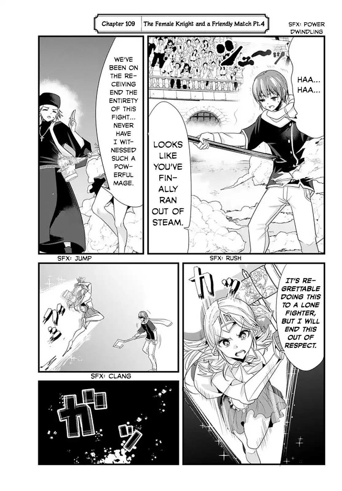 A Story About Treating a Female Knight, Who Has Never Been Treated as a Woman, as a Woman - Chapter 109 Page 1