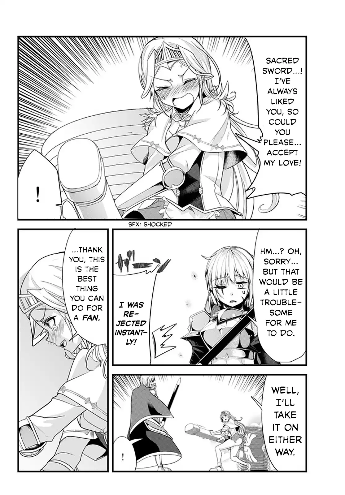 A Story About Treating a Female Knight, Who Has Never Been Treated as a Woman, as a Woman - Chapter 110 Page 4