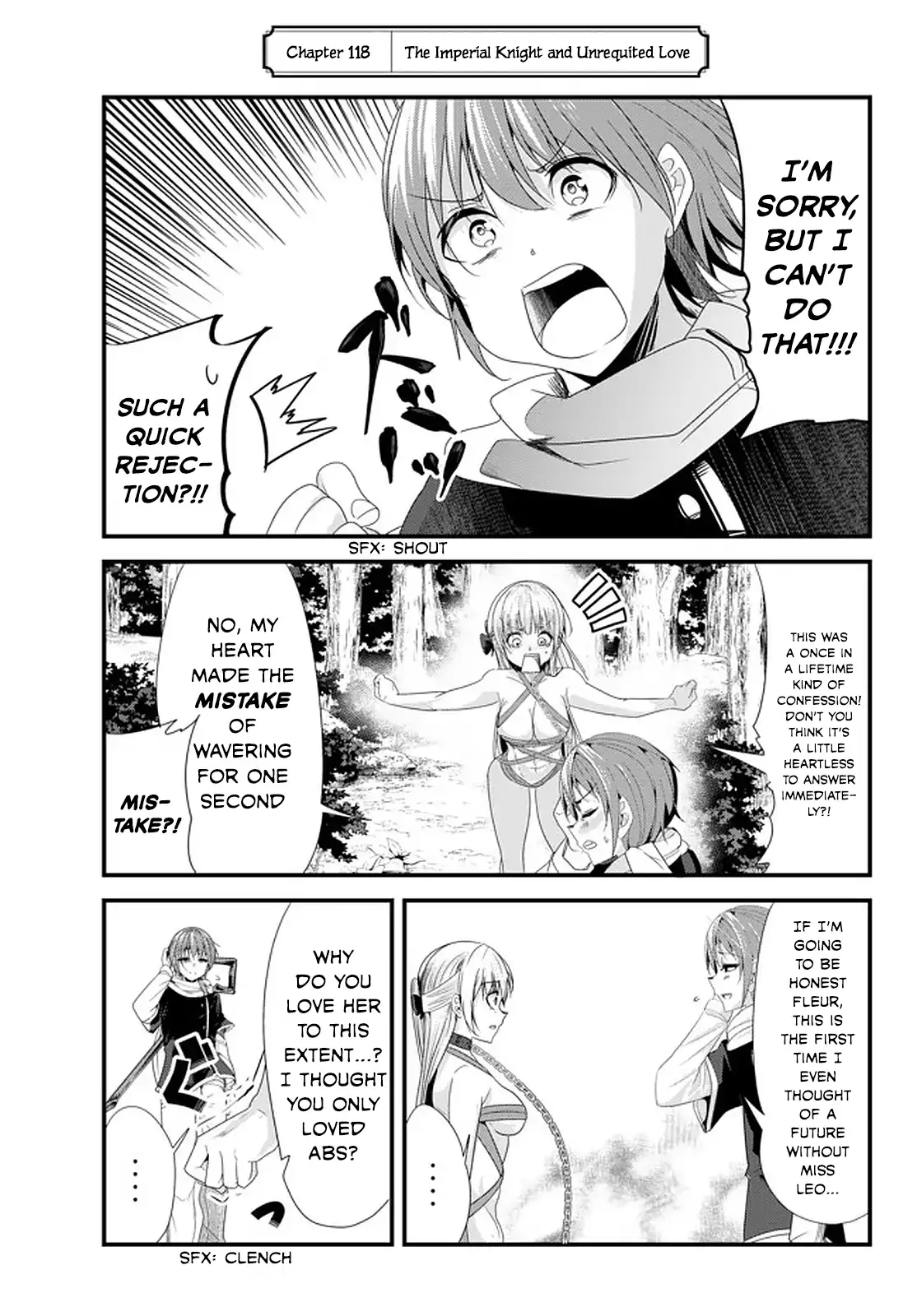 A Story About Treating a Female Knight, Who Has Never Been Treated as a Woman, as a Woman - Chapter 118 Page 1