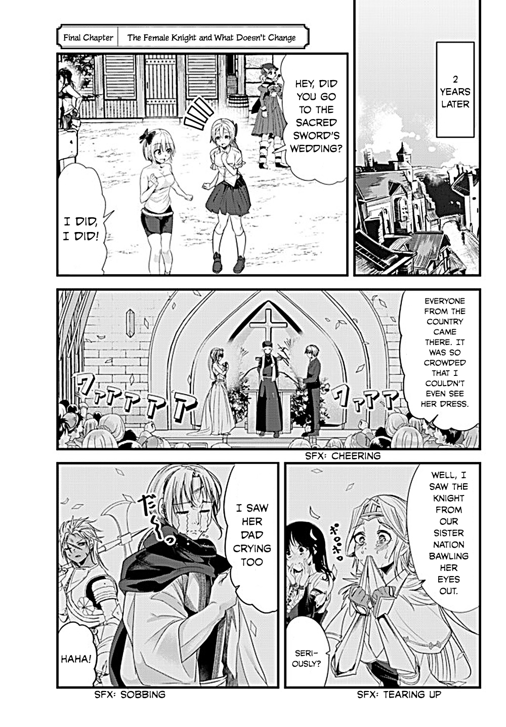 A Story About Treating a Female Knight, Who Has Never Been Treated as a Woman, as a Woman - Chapter 131 Page 1