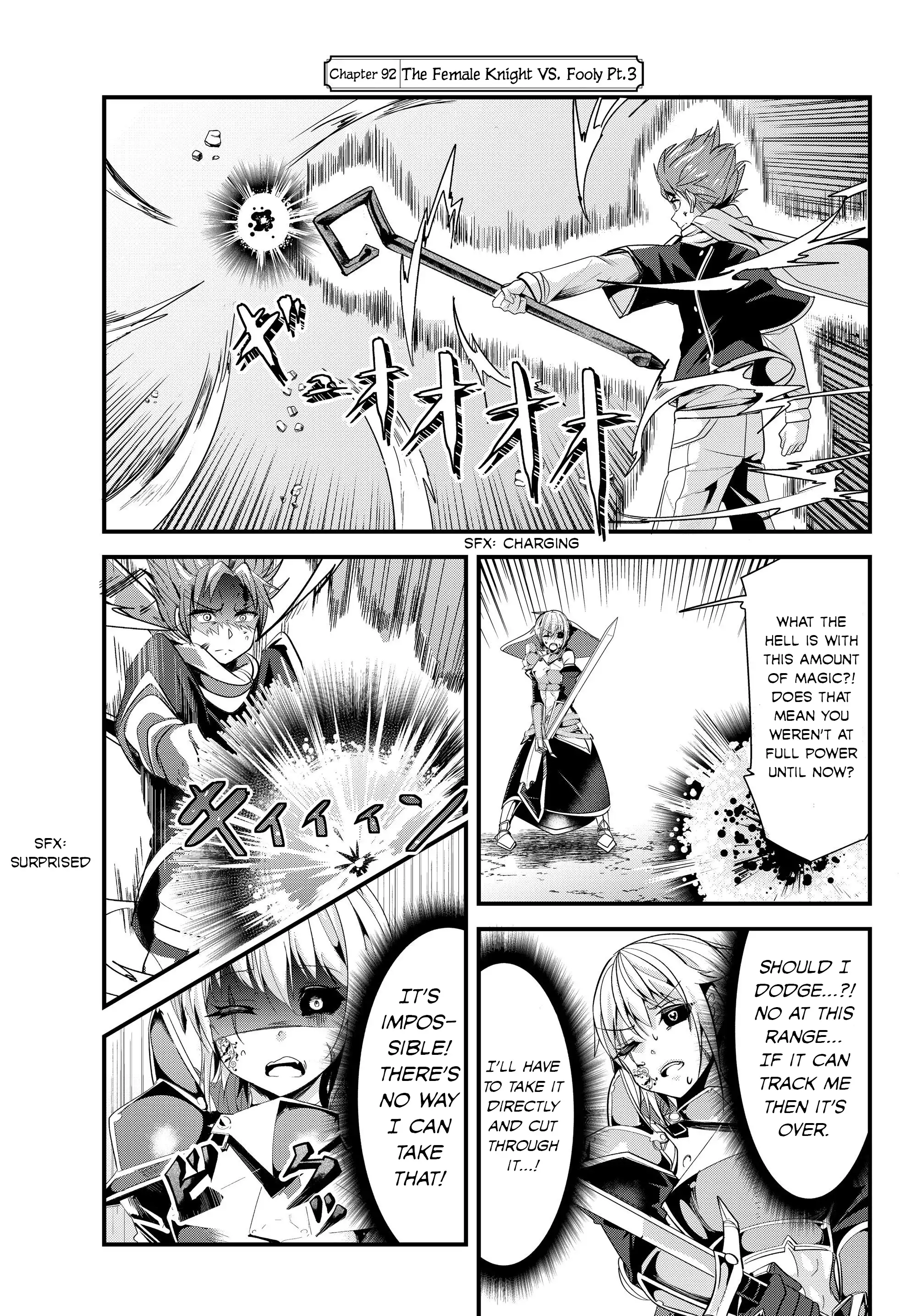 A Story About Treating a Female Knight, Who Has Never Been Treated as a Woman, as a Woman - Chapter 92 Page 1