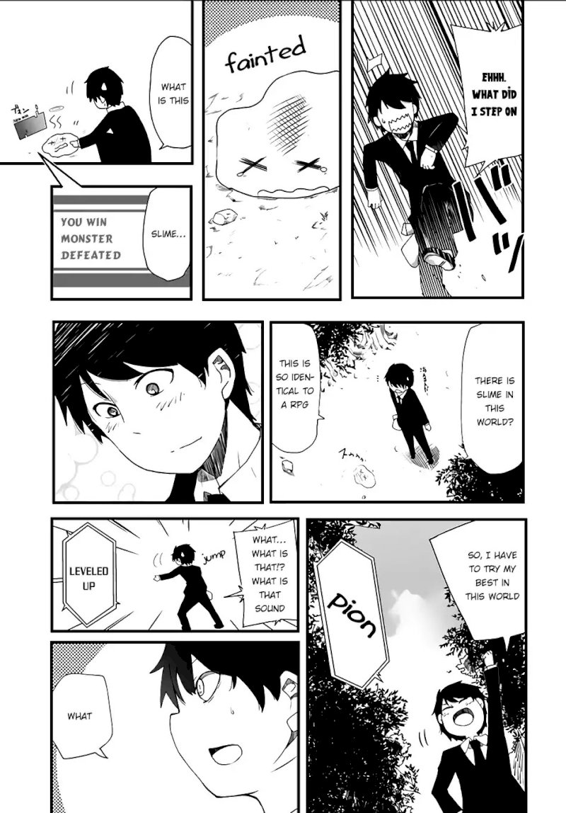 Seichou Cheat de Nandemo Dekiru you ni Natta ga, Mushoku dake wa Yamerarenai you desu - Chapter 1 Page 23