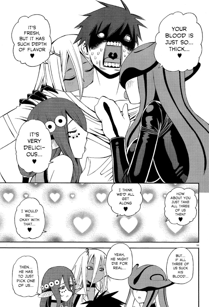 Monster Musume no Iru Nichijou - Chapter 49 Page 33