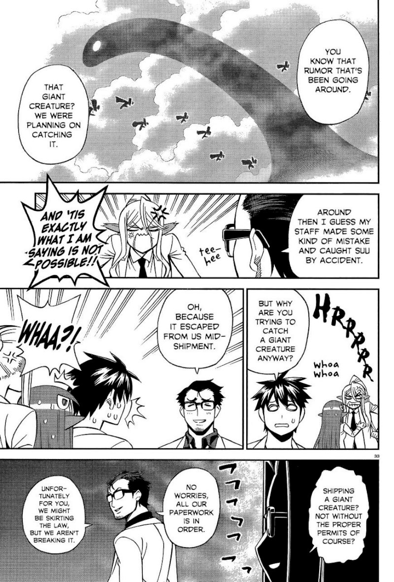 Monster Musume no Iru Nichijou - Chapter 53 Page 33