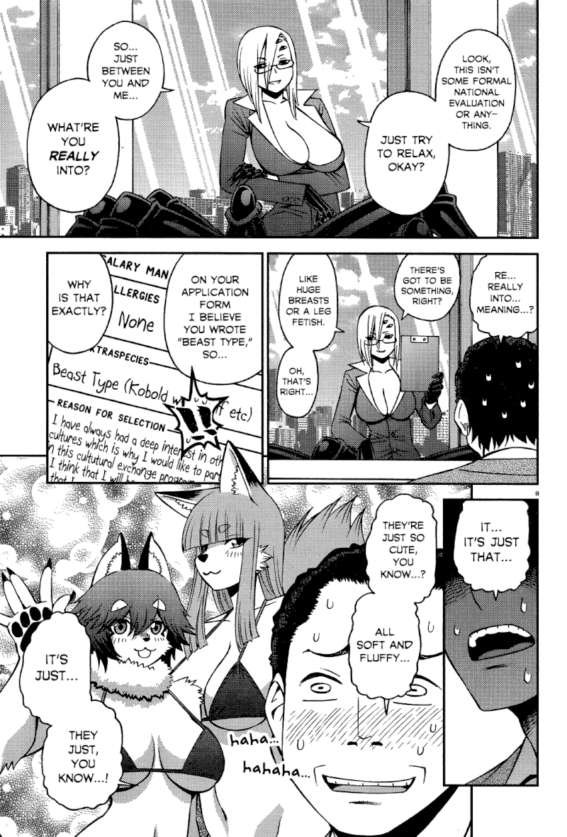 Monster Musume no Iru Nichijou - Chapter 58 Page 9