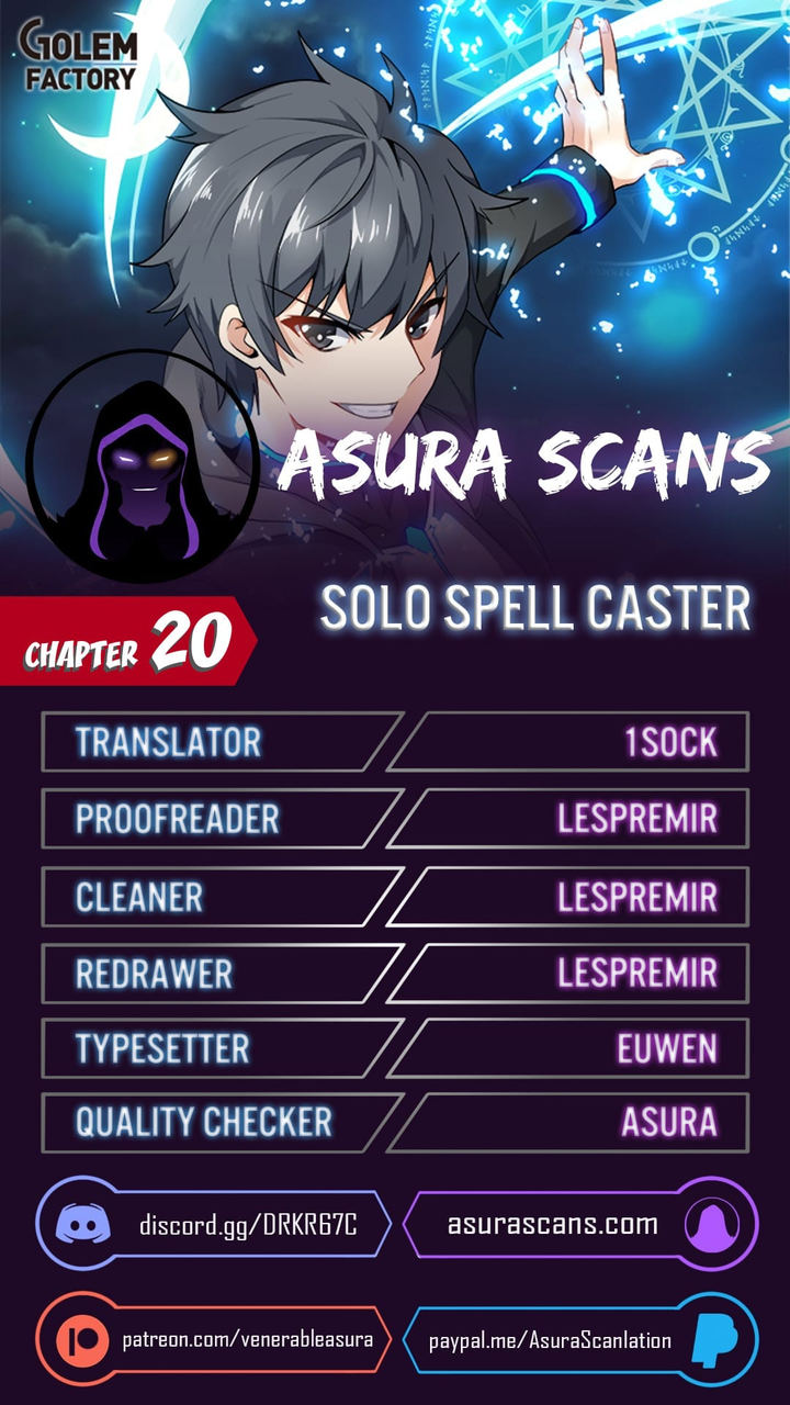 Solo Spell Caster - Chapter 20 Page 1