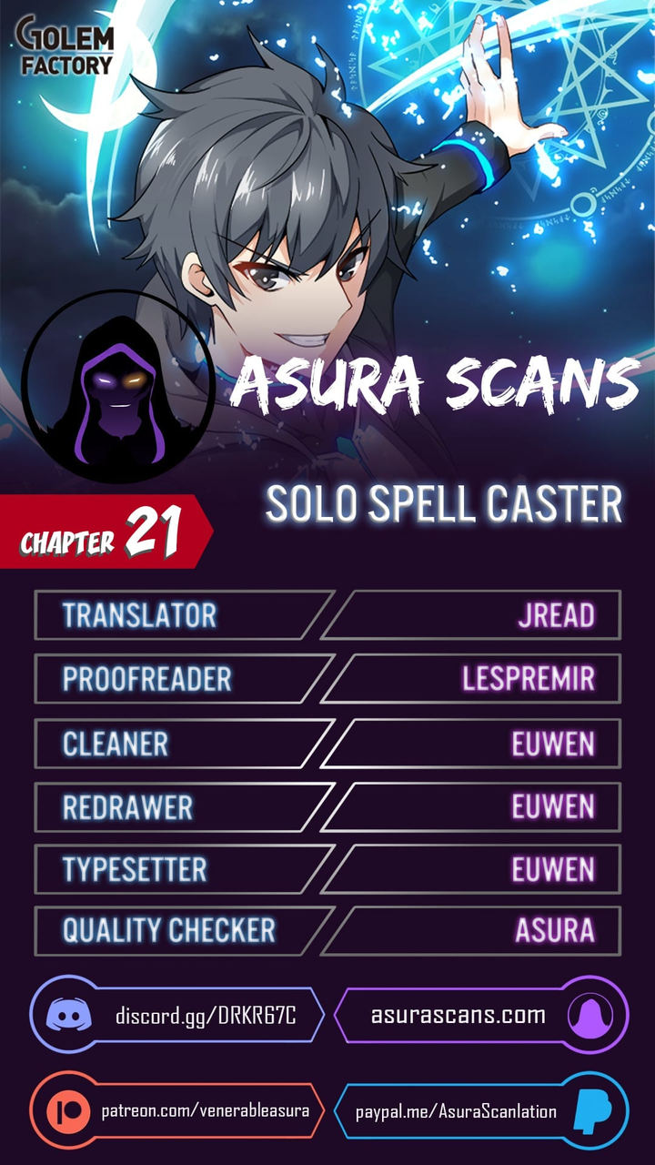 Solo Spell Caster - Chapter 21 Page 1