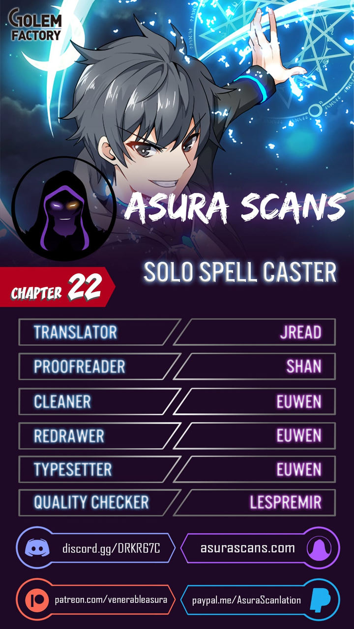 Solo Spell Caster - Chapter 22 Page 1